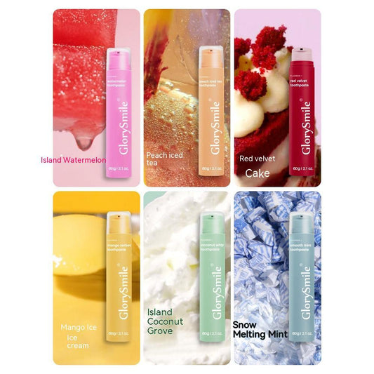 ยาสีฟัน V34 รสผลไม้ ฟันขาว ขจัดกลิ่นเหลือง